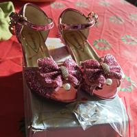 scarpe carnrvale gioco bambina n 28 30