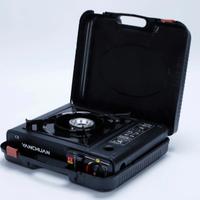 Fornello da campeggio portatile con valigetta 