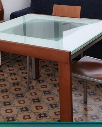 Tavolo quadrato allungabile Calligaris