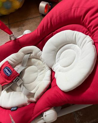 Sdraietta a dondolo CHICCO Rossa