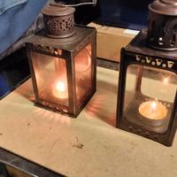 LANTERNINE IN METALLO DA BALCONE