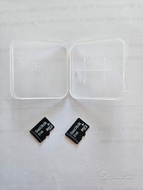 2 Schede microSd SandDisk da 2 GB