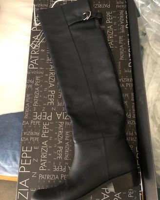 Stivali Alti donna tacco basso Patrizia Pepe