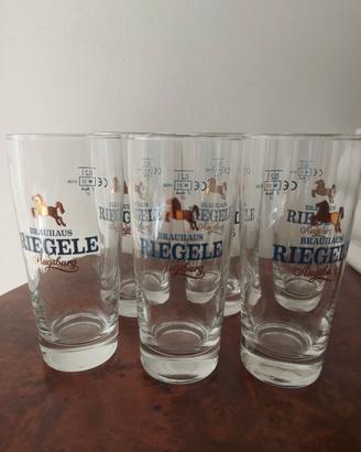 set di 6 biccheiri da birra Brauhaus Riegele