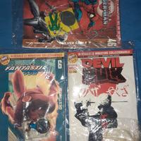 Lotto Fumetti supereroi sigillati modellini Marvel