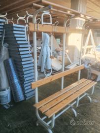 Panca Spogliatoio con Attaccapanni 