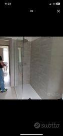 Box doccia walk in nuovo 160x200
