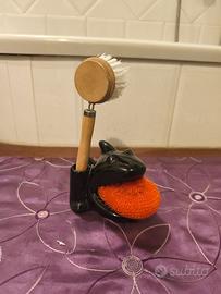 Porta Spugna e Spazzola da Cucina a forma di Orca