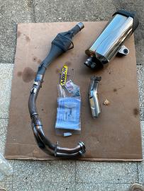 Africa twin crf 1000 2016 Scarico completo