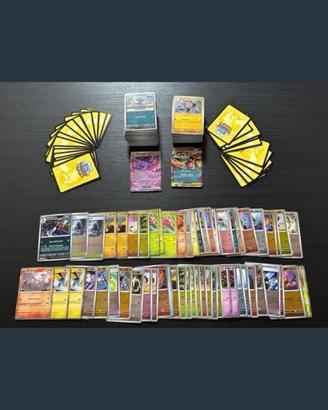 Lotto 300 Carte Pokemon Fiamme Spettrali