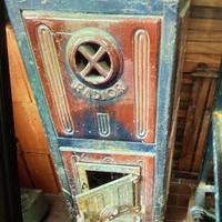 Stufa a legna in ceramica