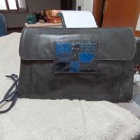 Grande pochette blu scuro