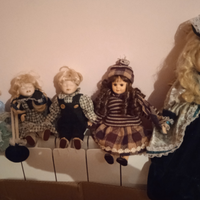 5 bambole vintage