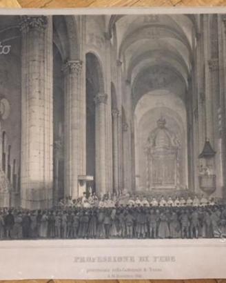 Basilio Armani, Trento, Professione di fede nella