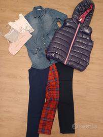 Lotto abbigliamento bambina tg.11/12/13 anni