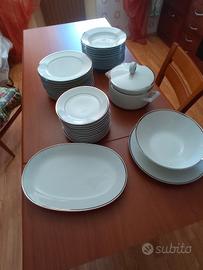 servizio piatti Bavaria Mitterteich porcellana 