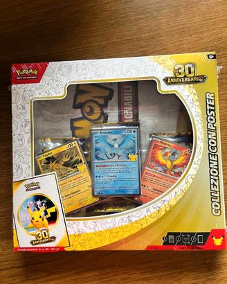 Pokémon 30° Anniversario Collezione con Poster ITA