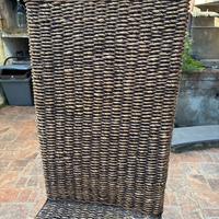 Sedie etniche in banano