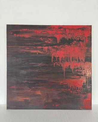 Tela dipinto astratto 80x80 