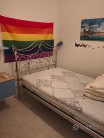 cameretta letto in ferro battuto 