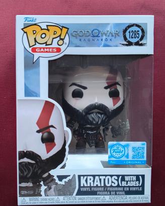 Pop! God Of War Ragnarok 1285 Kratos w/ Blades New