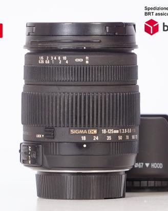 Sigma 18-125 F3.8-5.6 DC OS HSM (Nikon)