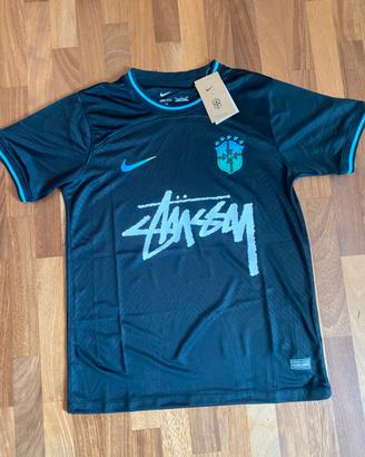 Maglia  Brasile x Stüssy x Nike nera taglia S
