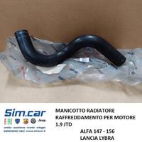 MANICOTTO ACQUA RADIATORE ALFA 147, 156, LANCIA LY