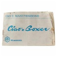 Manuale uso e manutenzione Piaggio Ciao Boxer