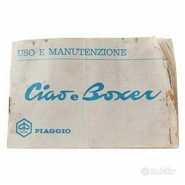 Manuale uso e manutenzione Piaggio Ciao Boxer