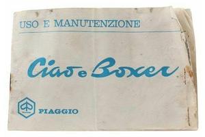 Manuale uso e manutenzione Piaggio Ciao Boxer