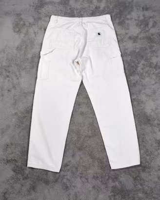 Pantaloni Carhartt WIP Pierce Bianchi W26