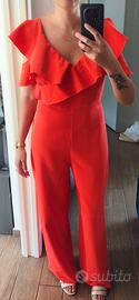Tuta jumpsuit guess taglia M indossata poche ore