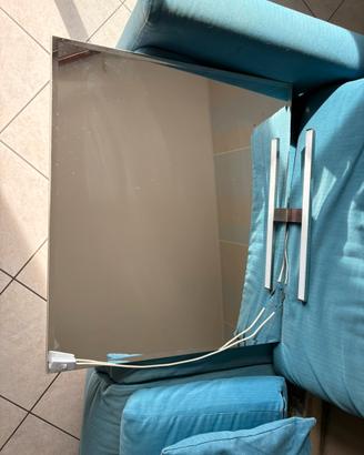 Specchio bagno con led