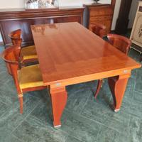 Tavolo Mensa Magna e 4 sedie Sella Media Giorgetti