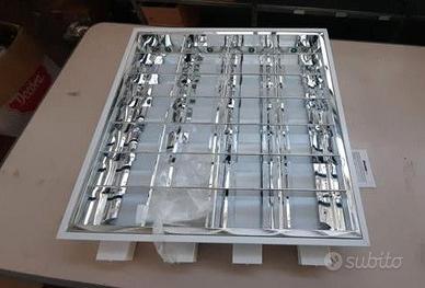 Apparecchio illuminazione da incasso 4×18W