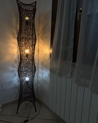 lampada rattan