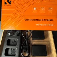 Carica batterie con doppia batteria x sony