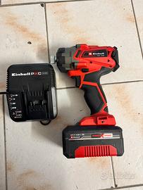 Einhell TE-CI 18/1 Li + batteria 4Ah + carica