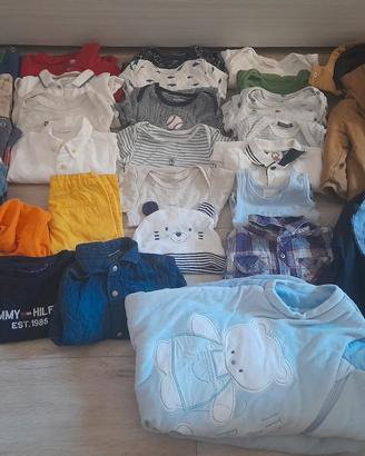Lotto abbigliamento misto 6/9 mesi