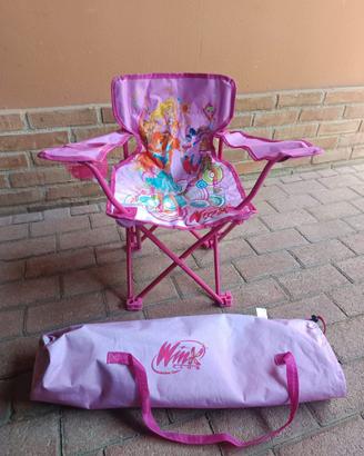 Sedia Bimba Winx richiudibile