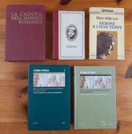 LIBRI VINTAGE SUL QUINTO IMPERATORE ROMANO NERONE