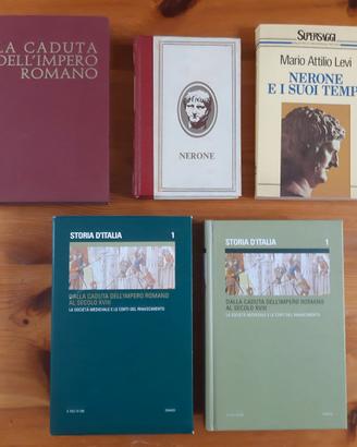 LIBRI VINTAGE SUL QUINTO IMPERATORE ROMANO NERONE