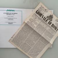 Copia del Giornale di Roma n. 254 del 1850