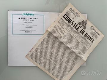 Copia del Giornale di Roma n. 254 del 1850