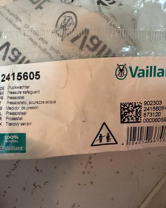 Pressostato acqua VAILLANT 2415605 originale