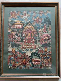 Due preziosi thangka tibetani antichi