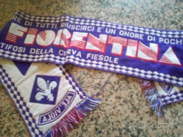 Sciarpa calcio Fiorentina ultras Fiesole