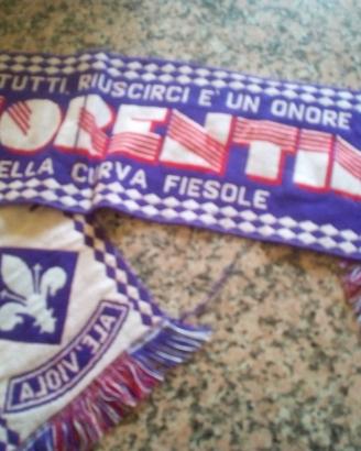 Sciarpa calcio Fiorentina ultras Fiesole