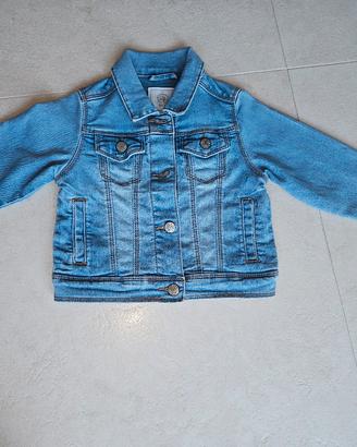 giubbino giacca jeans bambina
